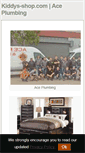 Mobile Screenshot of kiddys-shop.com