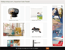 Tablet Screenshot of kiddys-shop.com